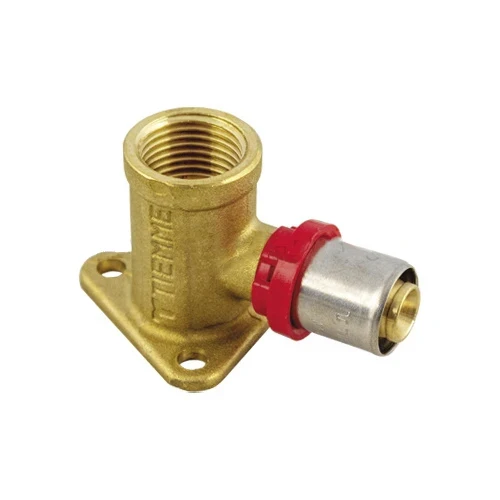 Raccordo curvo femmina press collo h.40 1/2 x 20 x 2 5