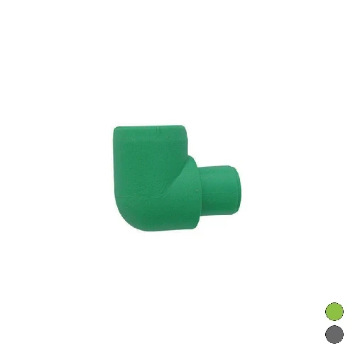 Gomito liscio 90 mf in polipropilene diam. 32