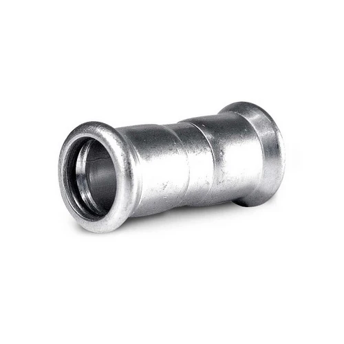 Manicotto con battuta a pressare in acciaio carbonio diam. 54