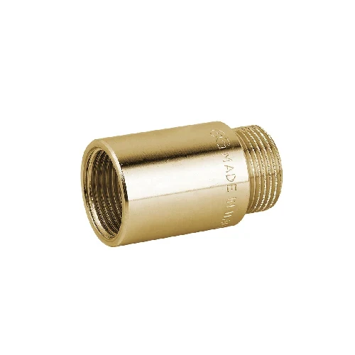 Prolunga mf in ottone giallo 1 x 10 mm