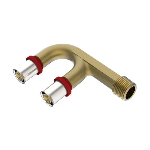 Raccordo doppio ikaro maschio a u 3/4 d.16x2