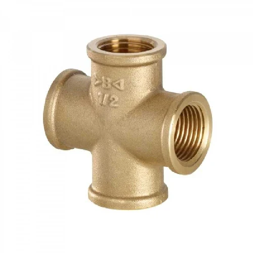 Croce femmina ottone 3/4