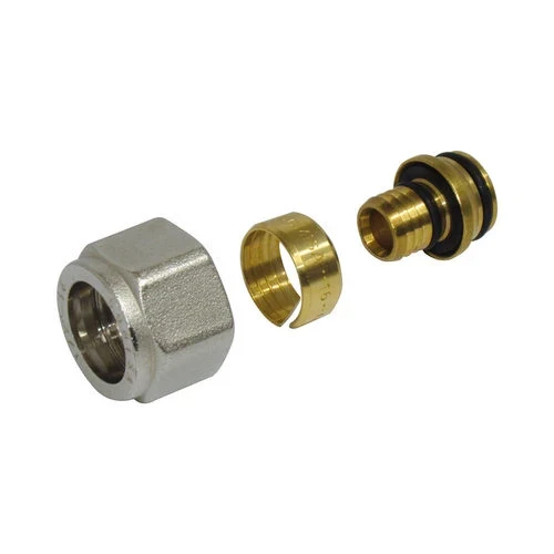 Raccordo a compressione per tubo multistrato 595m 1/2 16x2