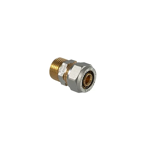 Raccordo diritto maschio a compressione per tubo multistrato 3/4 x 20 2 00