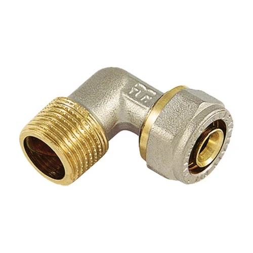 Raccordo curvo maschio serie ins per multistrato 1/2 x 16
