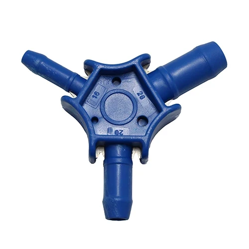 Calibratore sbavatore a croce in pvc 16-20-26 mm
