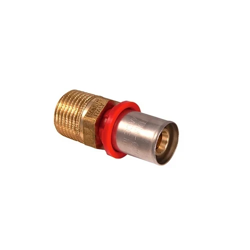 Raccordo diritto maschio a pressare per multistrato 3/4 x 16