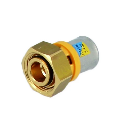 Raccordo diritto sede conica o-ring con girello solo uso gas 3/4 x 26