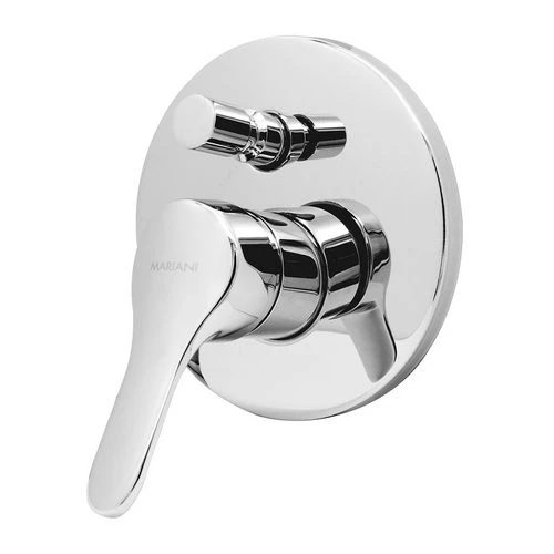 Miscelatore monocomando incasso doccia con deviatore thebe cromo