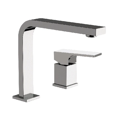 Miscelatore monocomando lavabo 2 fori linea rebel cromo