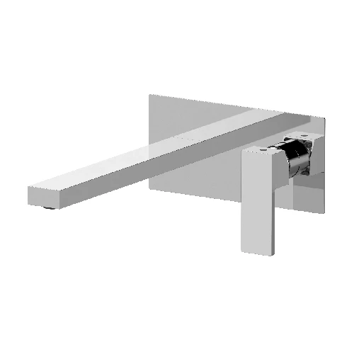 Miscelatore monocomando lavabo ad incasso rebel cromo