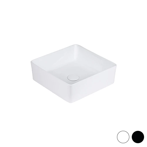 Lavabo da appoggio matt mod. 05 nero opaco