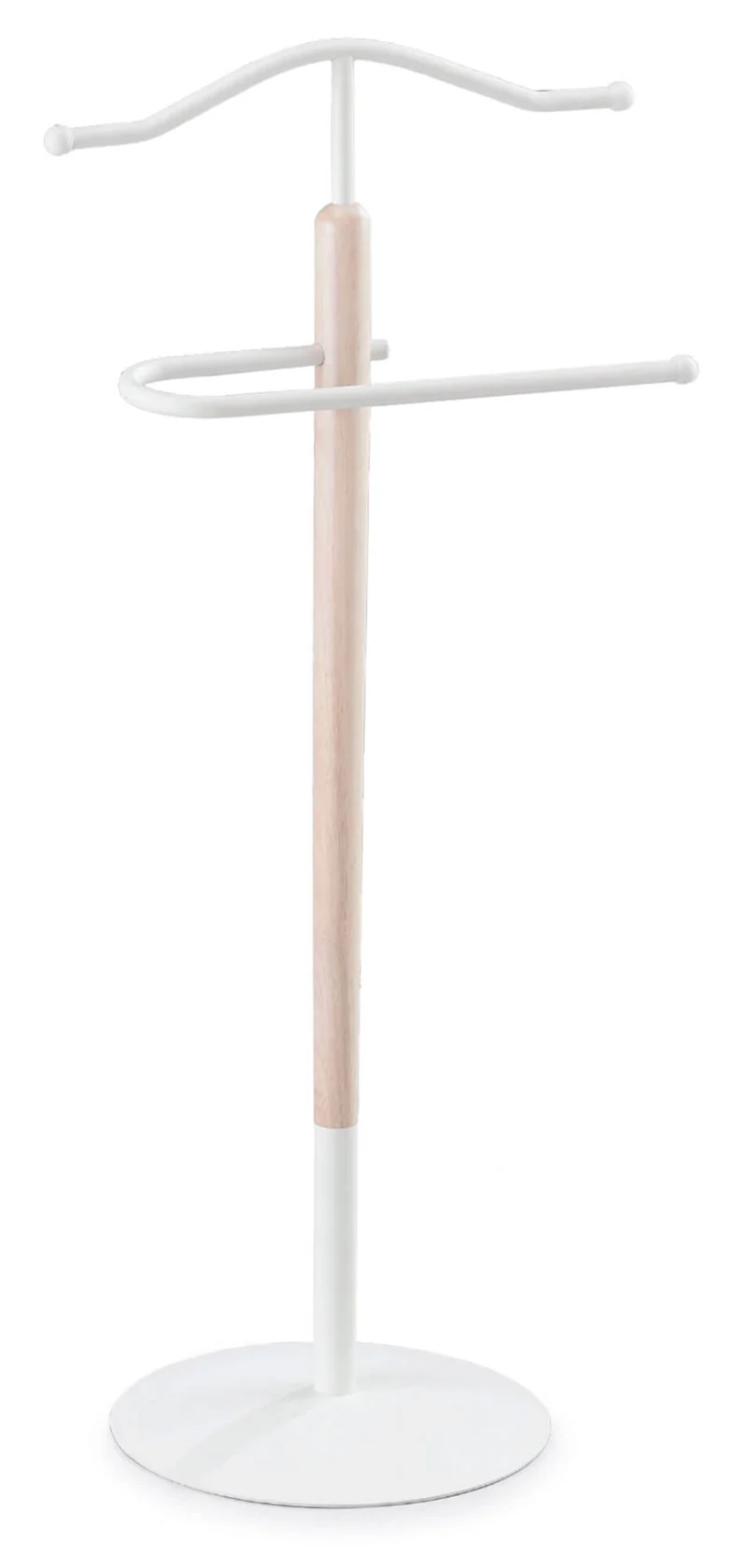 Indossatore Servomuto in Metallo 47x34x110 cm Fumer Ginger Bianco