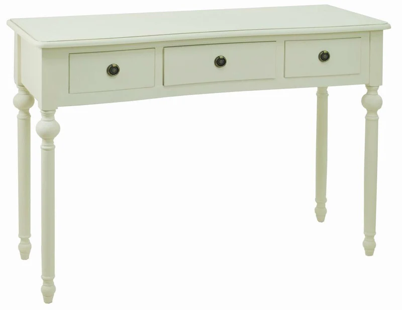 Consolle 3 Cassetti in Legno Mdf Clelia
