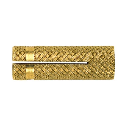 Tassello in ottone pom m10 x 35