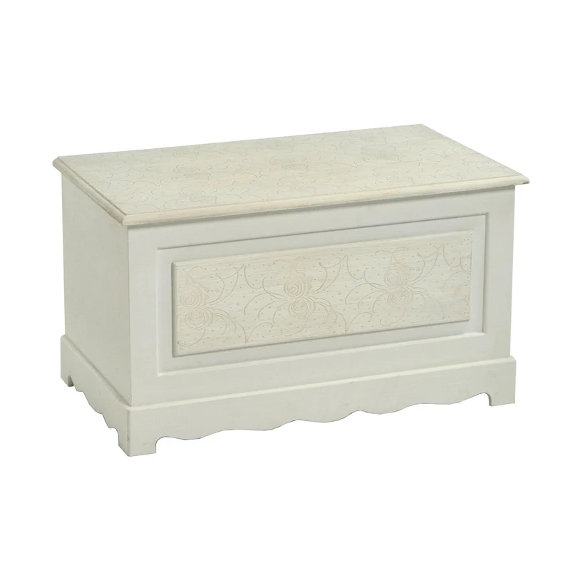 Cassapanca in MDF 70x40H40cm Lipsia