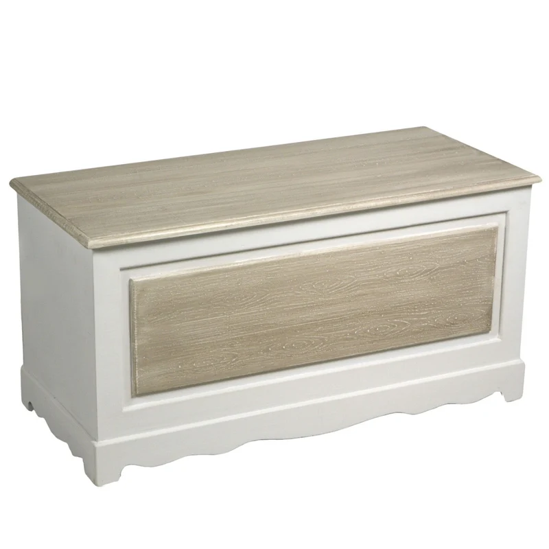 Cassapanca in Legno 70x40H40cm Amburgo