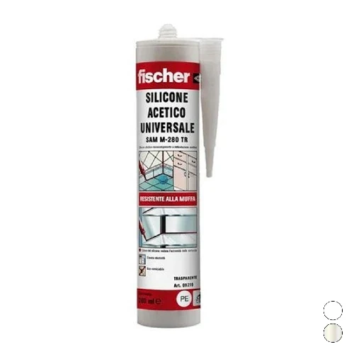 Silicone multiuso acetico universale sam m trasparente ml 280