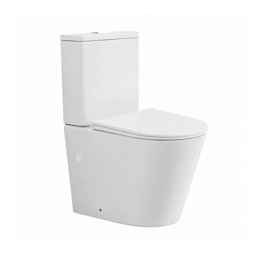 Vaso monoblocco rimless malva -