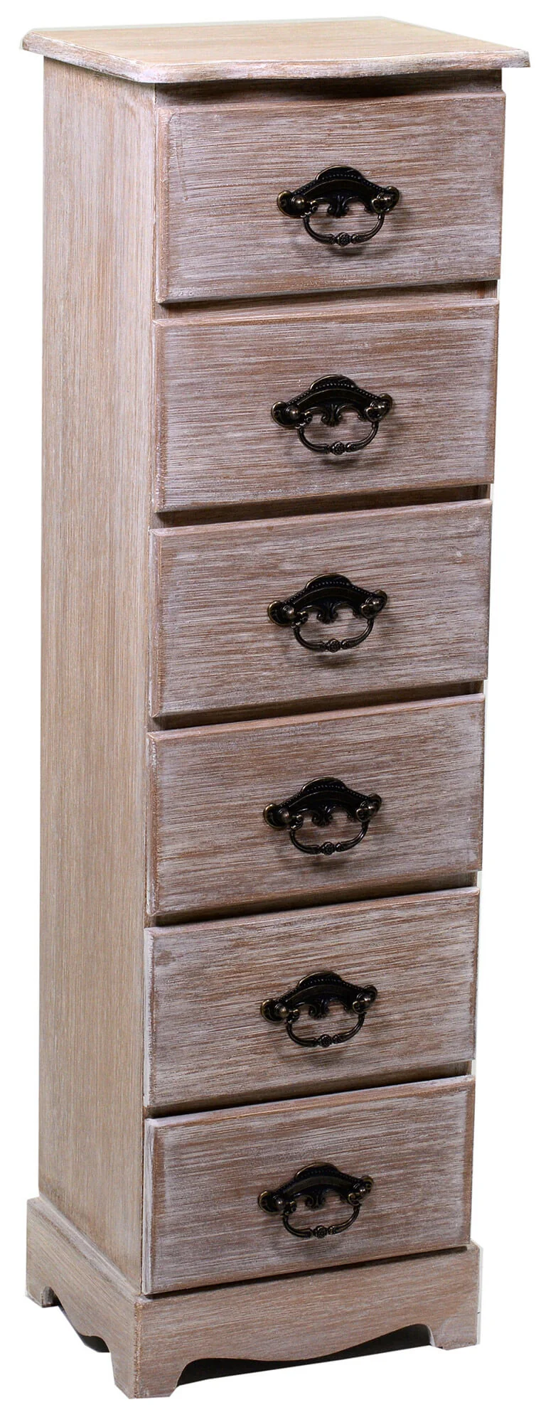 Cassettiera in Legno 6 Cassetti Stoccarda
