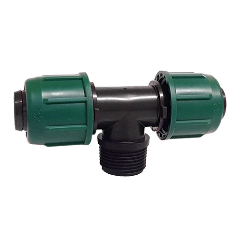 Tee filettata maschio 16 x 3/4 x 16