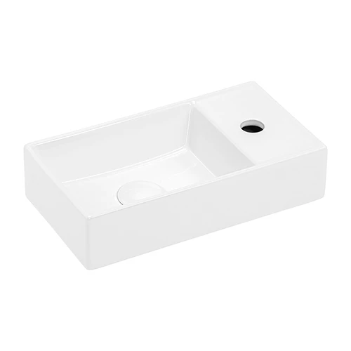 Lavabo da appoggio mod. la 75 cm 40 5 x 22 bianco