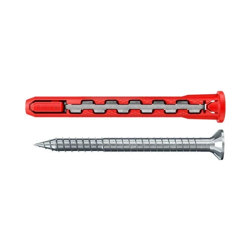 Tasselli in nylon e acciaio con vite hybrid power t 10x90 pz 50