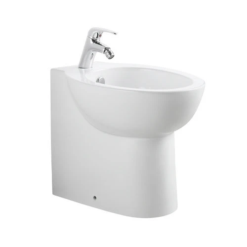 Bidet filo muro ibisco erogazione rubinetto
