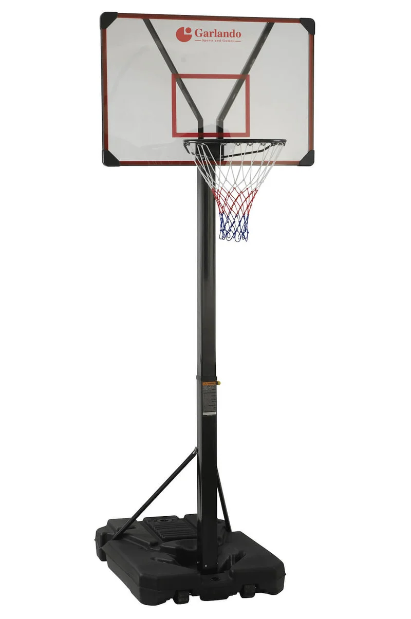 Impianto Basket con Colonna e Base Zavorrabile Garlando San Diego