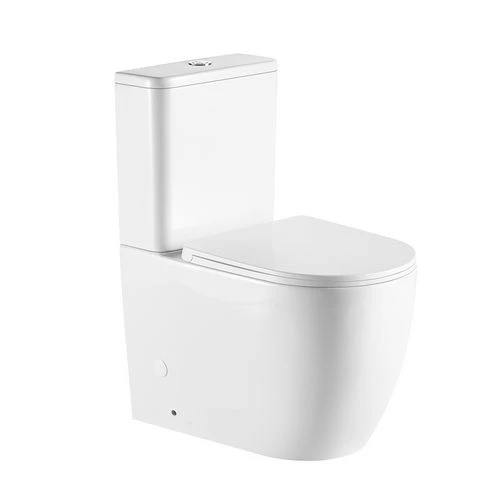 Vaso monoblocco filo muro rimless magnolia -