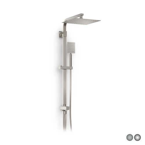 Colonna doccia zeus spazzolato
