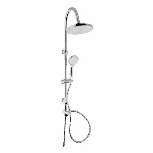 Saliscendi combinato acciaio/abs voyager cromo