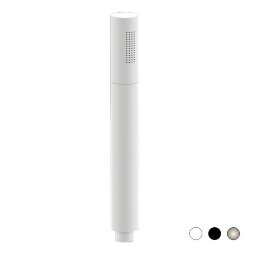 Doccetta minimal tonda bianco opaco