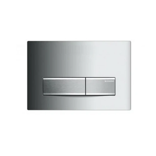 Placca di copertura 2 tasti sigma 50 geberit lega metallo personalizzabile