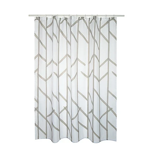 Tenda per doccia in tessuto poliestere tree cm 180x200