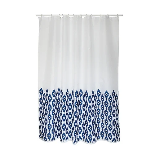 Tenda per doccia in tessuto poliestere ikat cm 180x200