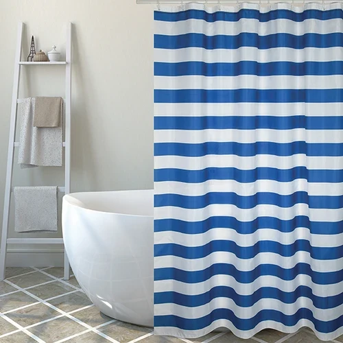 Tenda per doccia in tessuto poliestere brighton cm 180x200
