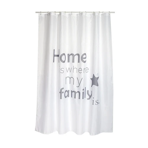Tenda per doccia in tessuto poliestere home cm 180x200