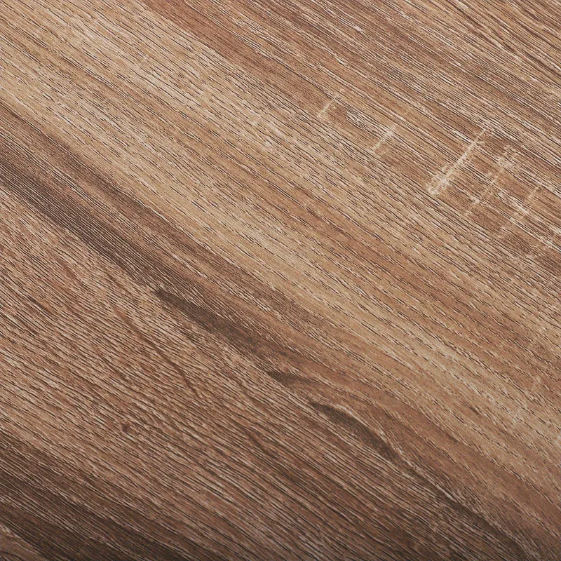 Comodino per Camera da Letto in Legno 45x35x46.5 cm Home Rovere e Bianco