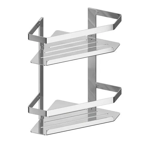Angolare doppio myline shower nero opaco