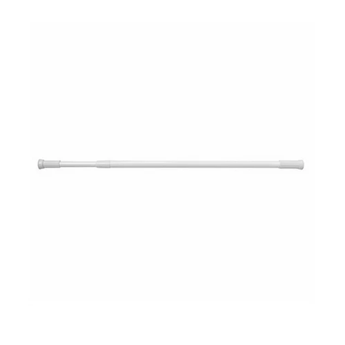 Bastone per doccia ad 1 lato estensibile bianco 70-120 cm
