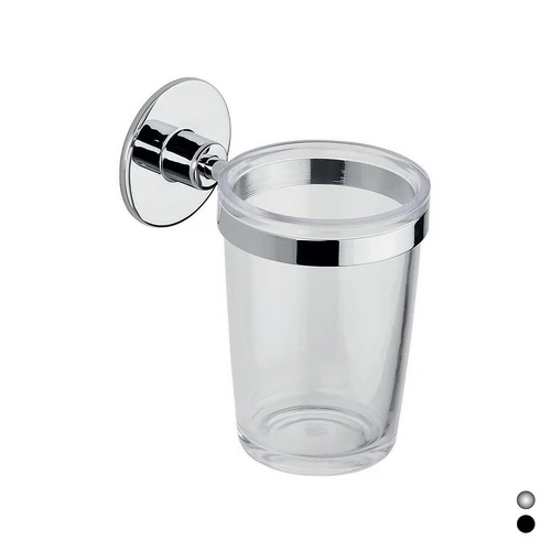 Porta - spazzolini modello wind cromo