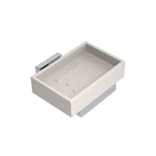 Porta sapone mod. trend nero opaco cm12xh.6 7x10 9