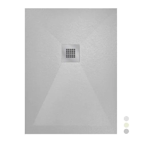 Piatto doccia linea bliss rettangolare bianco 9003 cm 80 x 90