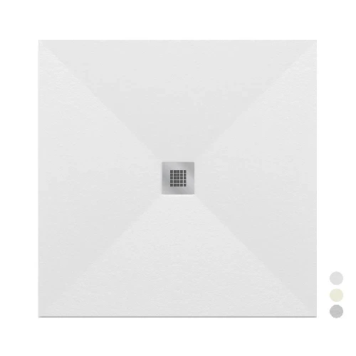 Piatto doccia linea bliss quadro bianco 9003 cm 90 x 90