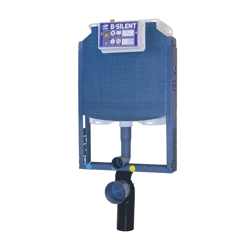 Cassetta incasso con telaio per wc sospeso comby silent 6/3 lt.