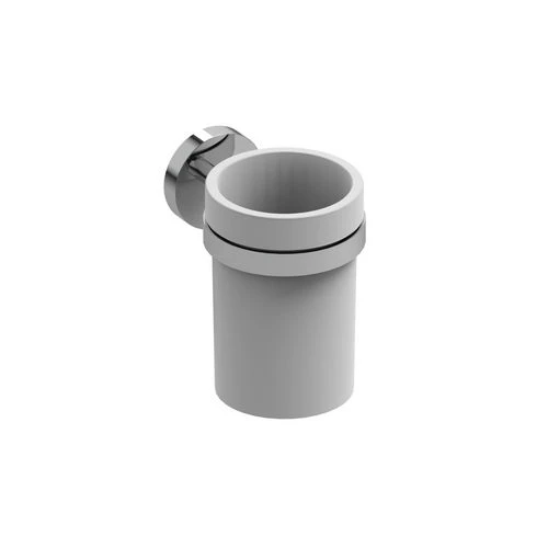 Porta spazzolini mod. class cromo cm 7 8 x h.11 8 x 10 7