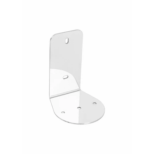 Placca fissaggio a muro per porta scopino cromo cm 7 1 x 10 x 8 2