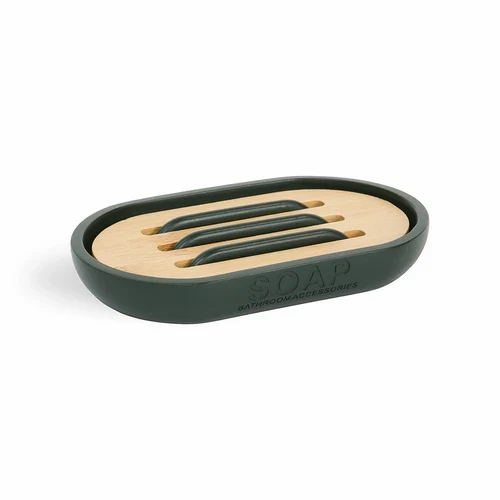 Porta sapone annika verde forest cm 13 x 2 x 8 4