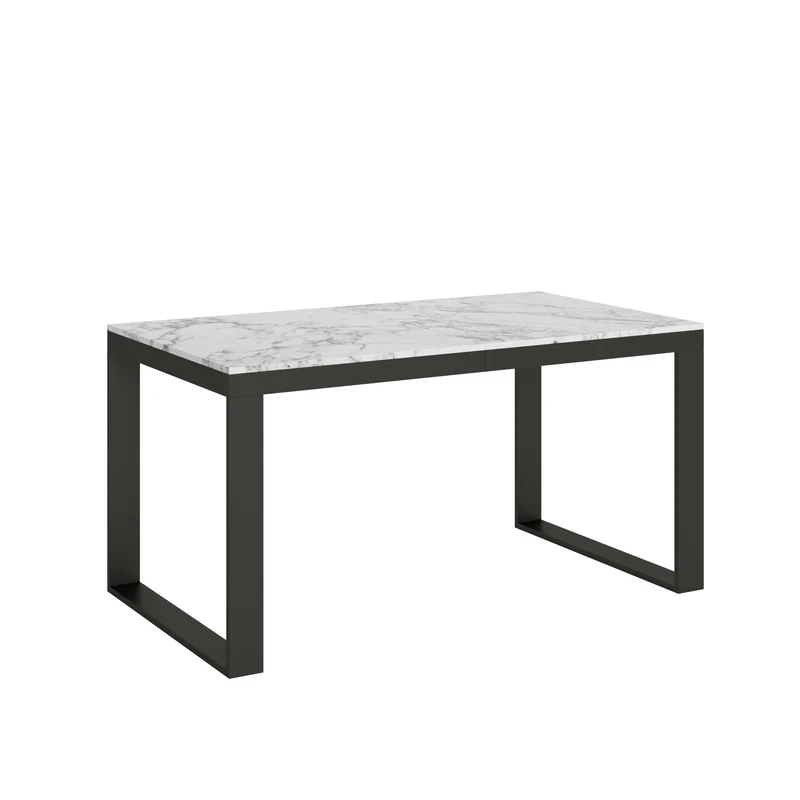 Tavolo Allungabile 160-420x90x77 cm Tecno Evolution Marmo
